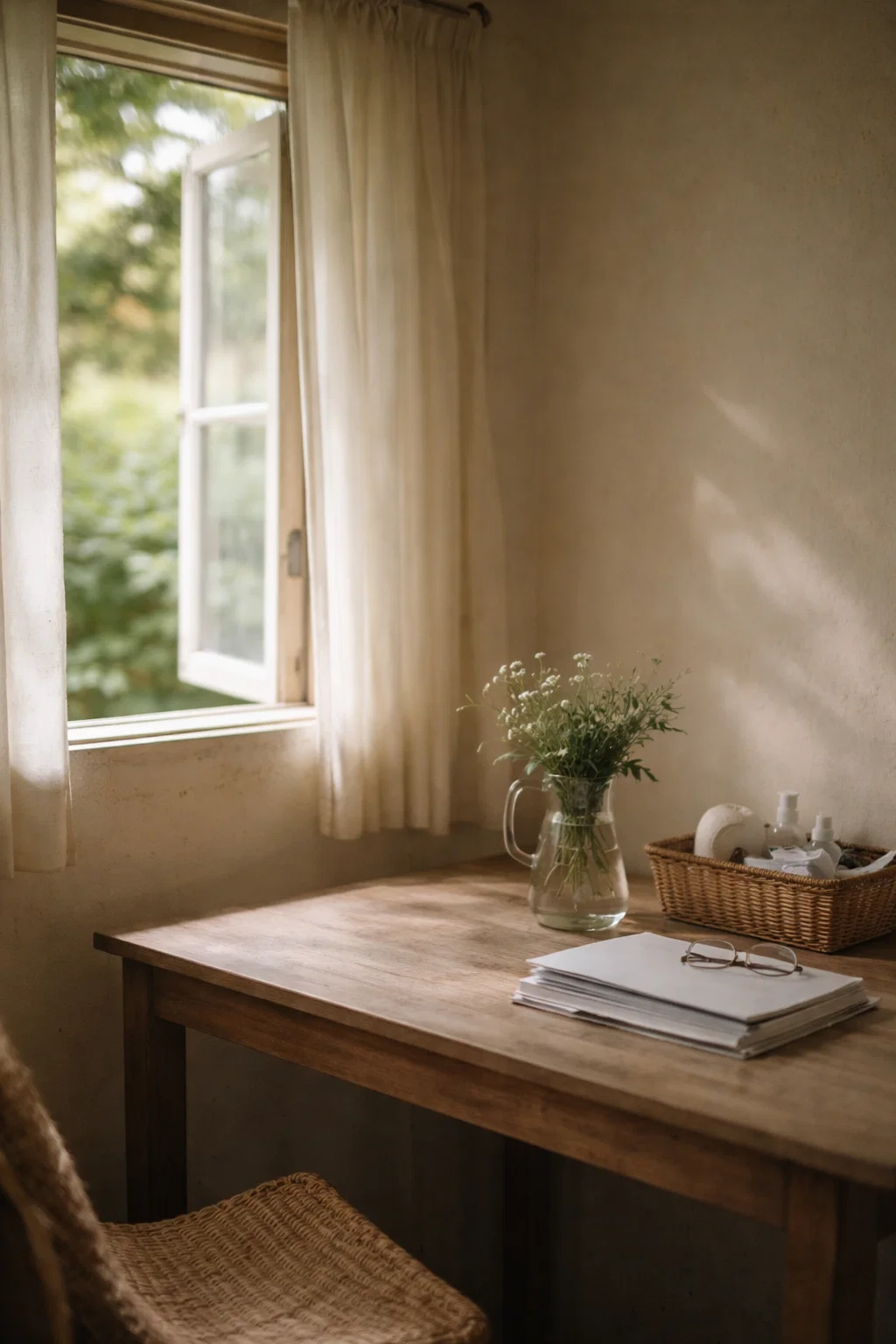 Symbolic image representing supportive work and care